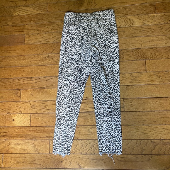 cheetah print jeans - Picture 2 of 3